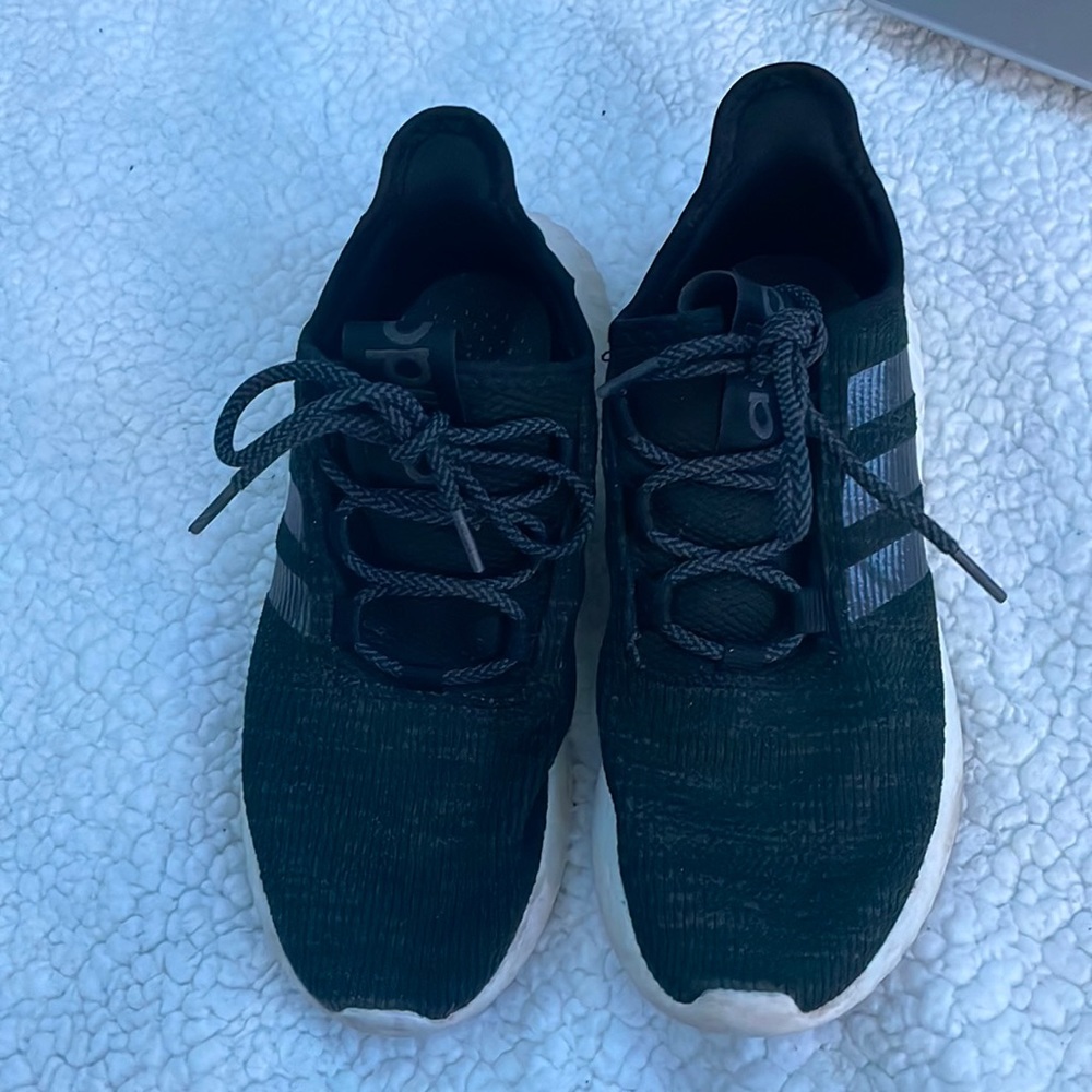 Adidas Black Tennis Shoes